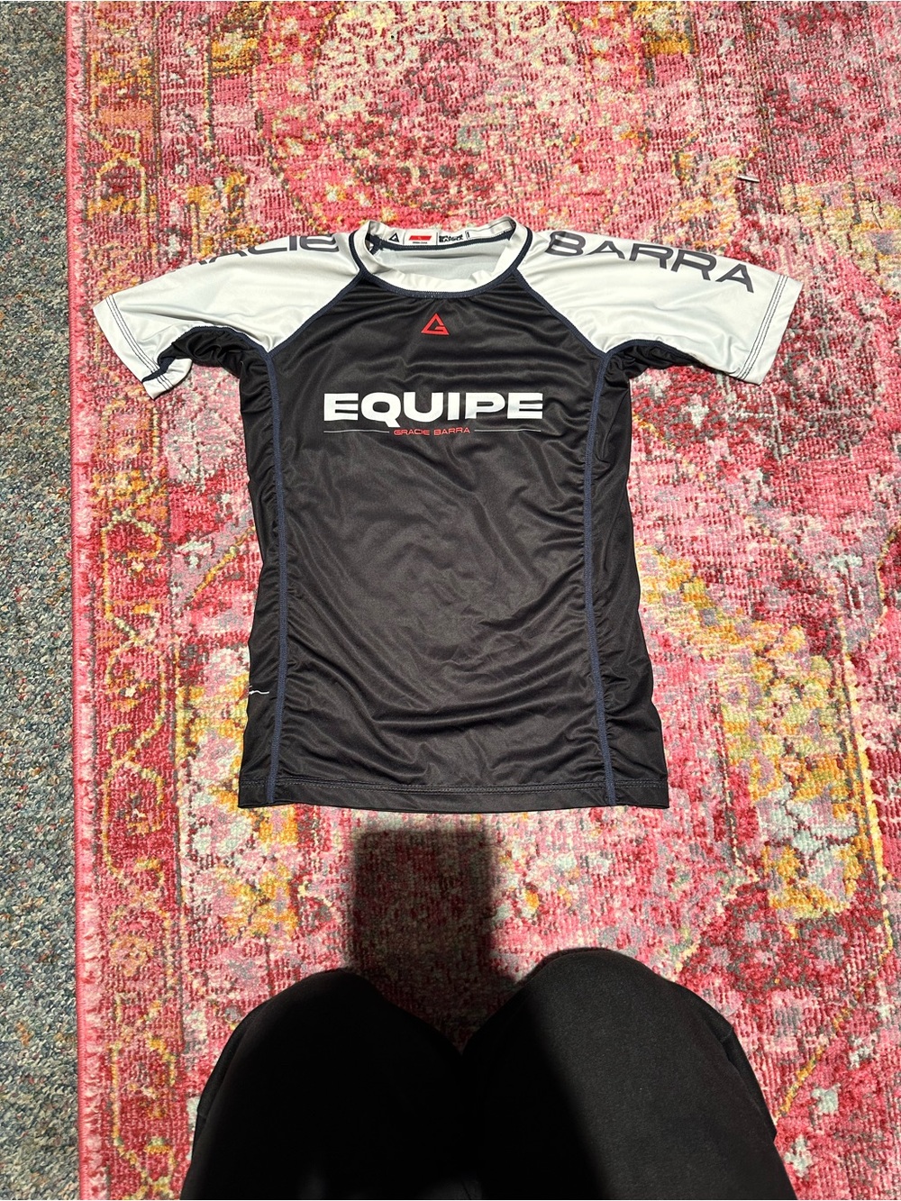 Equipe Black and White Kids Performance Jersey
